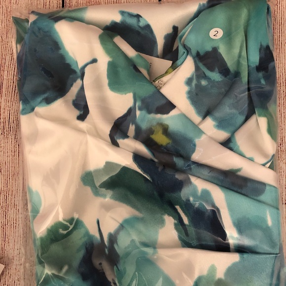 London Times Blue Cocktail Dress - Picture 15 of 15